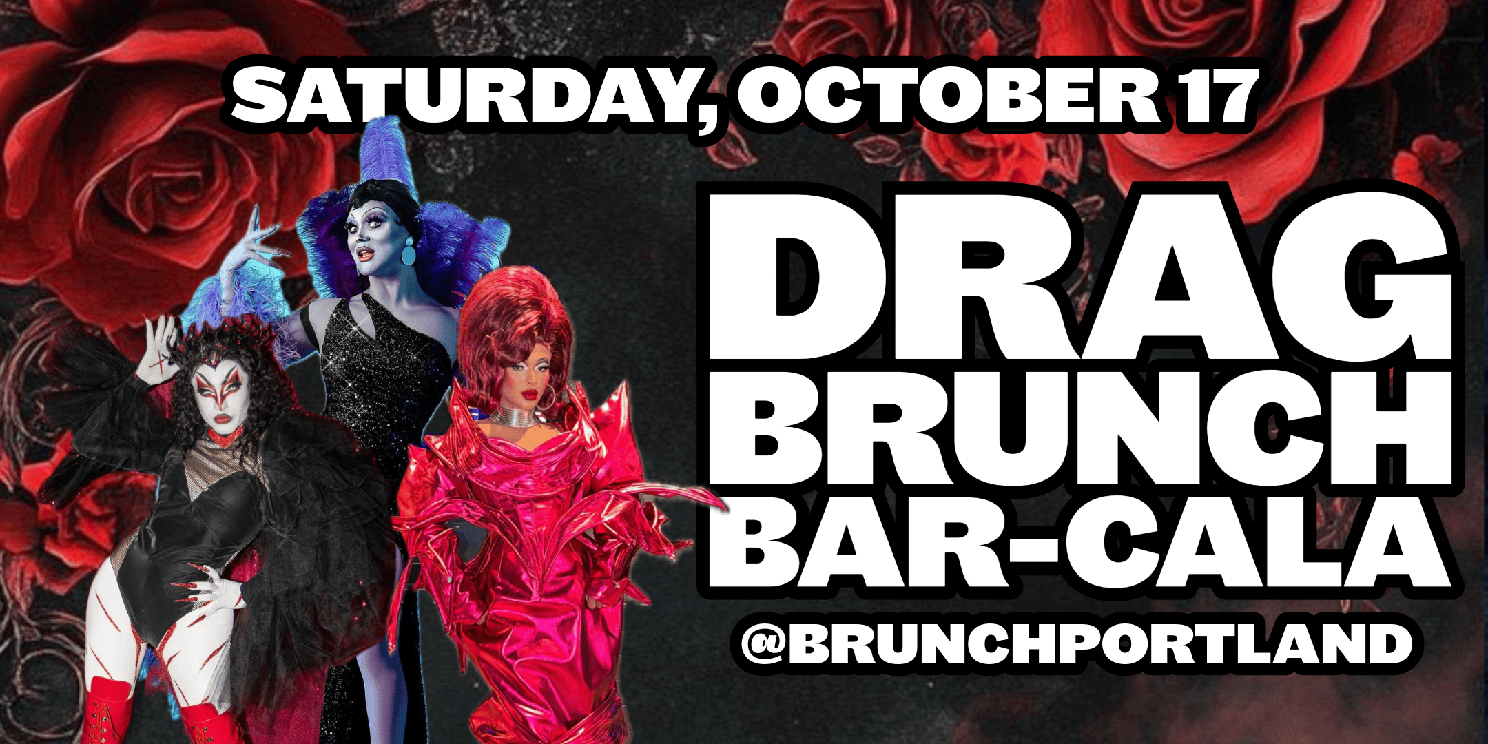 DRAG BRUNCH BAR-CALA (October 17th - RuPaul's Drag Race CRYSTAL ENVY