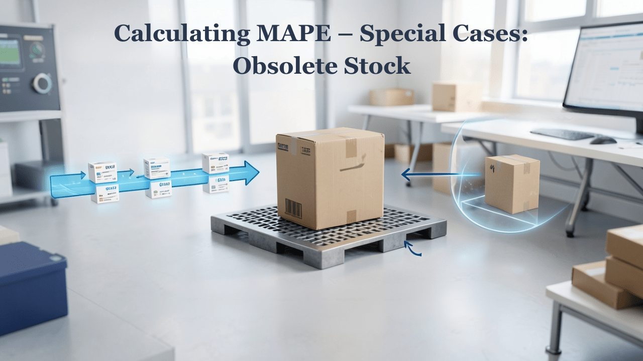 Calculating MAPE – Special Cases: Obsolete Stock