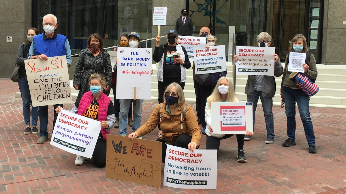 At Dianne Feinstein's office