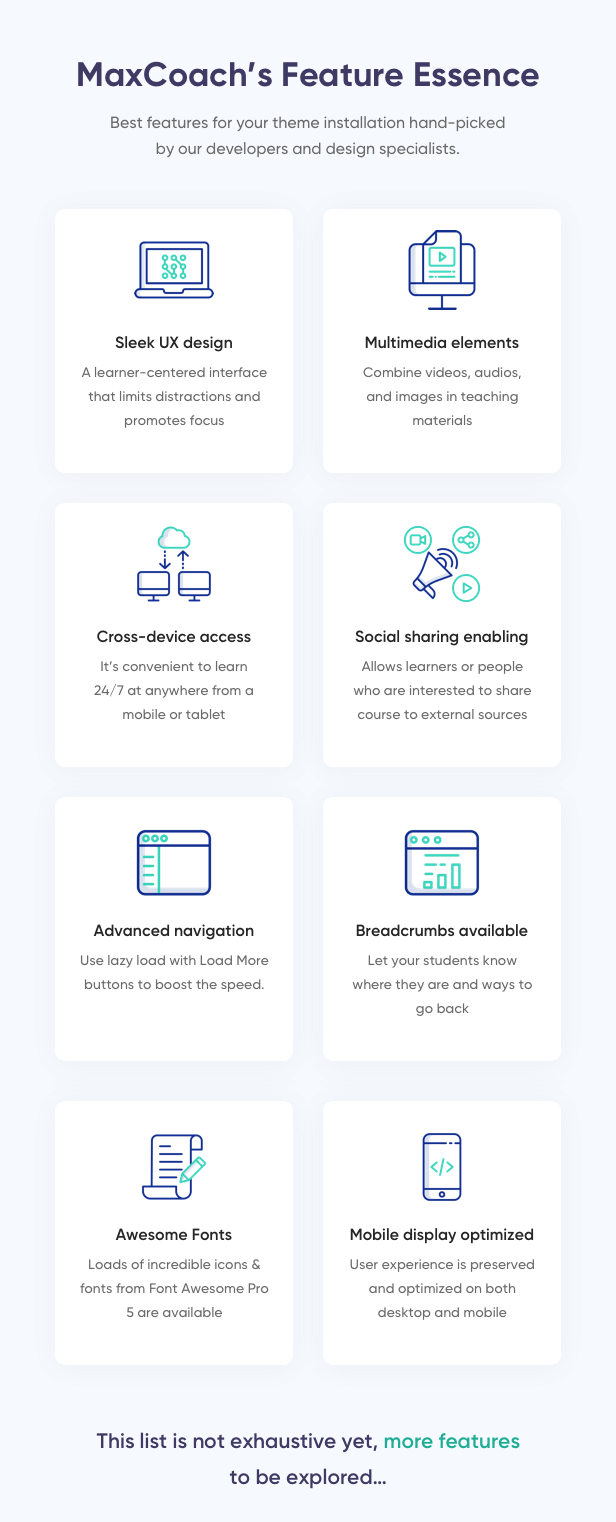 Vue education website template 