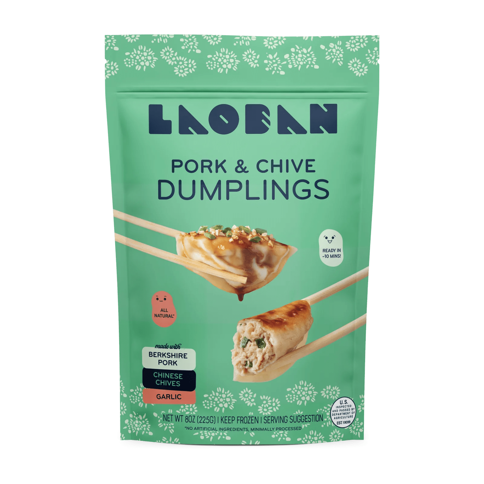 Dumplings, PORK AND CHIVE (8oz), Local – Laoban Dumplings