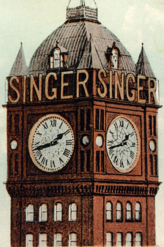 Singer clock 2