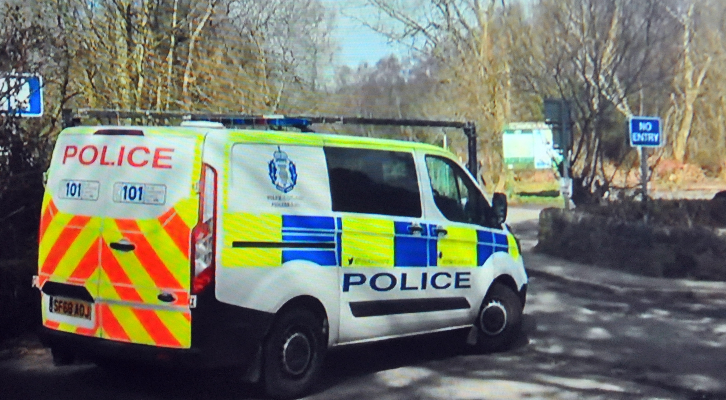 Police van