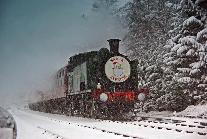 Santa Express train