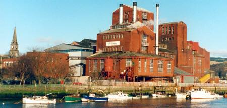 Distillery before demolition