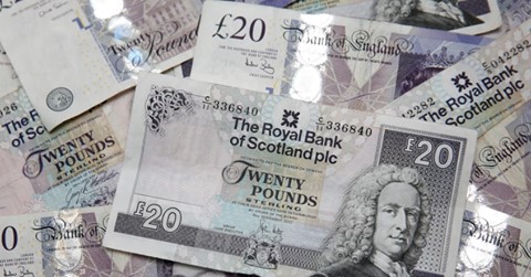 MOney in notes
