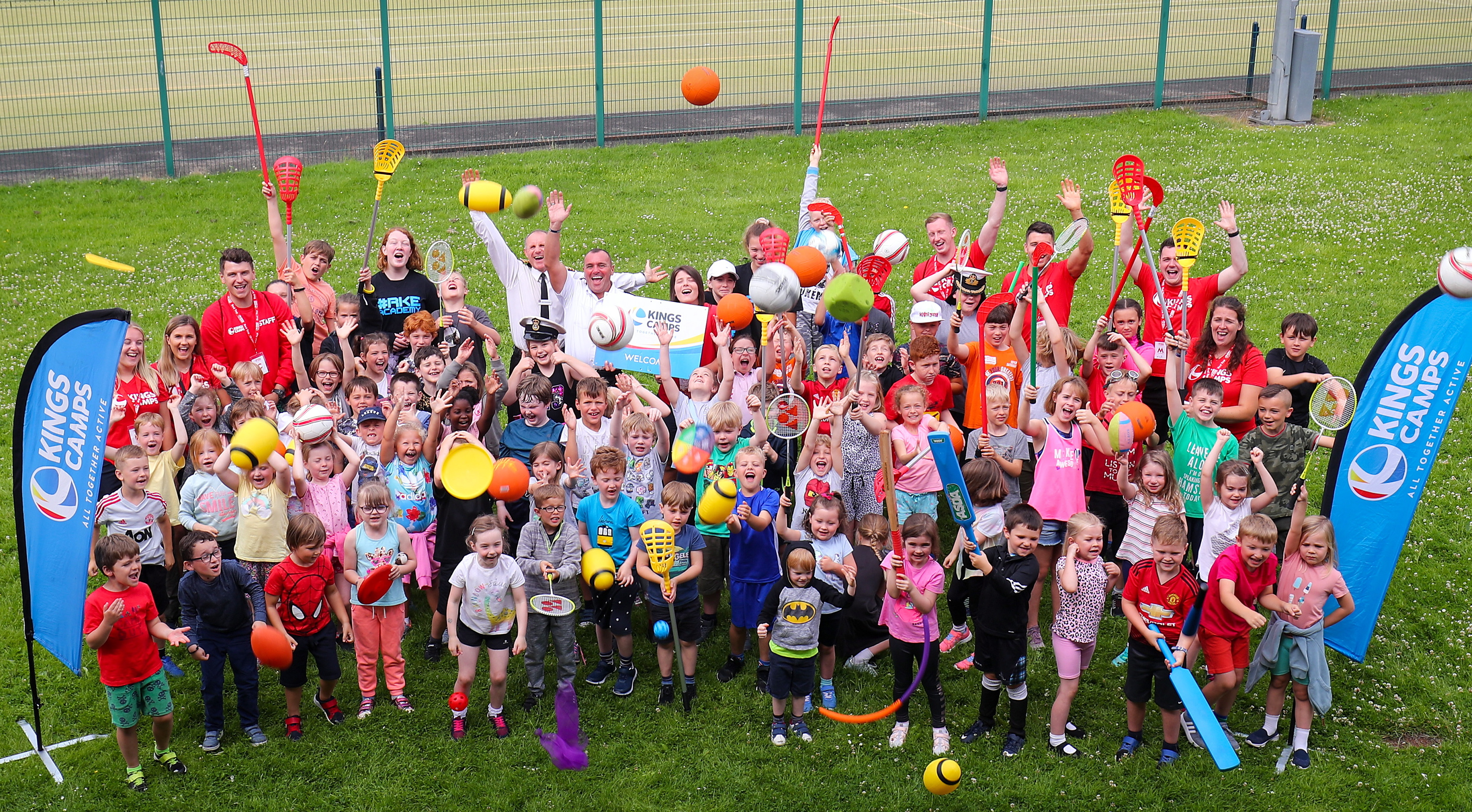 Kings Camp group photograph Lomand School
