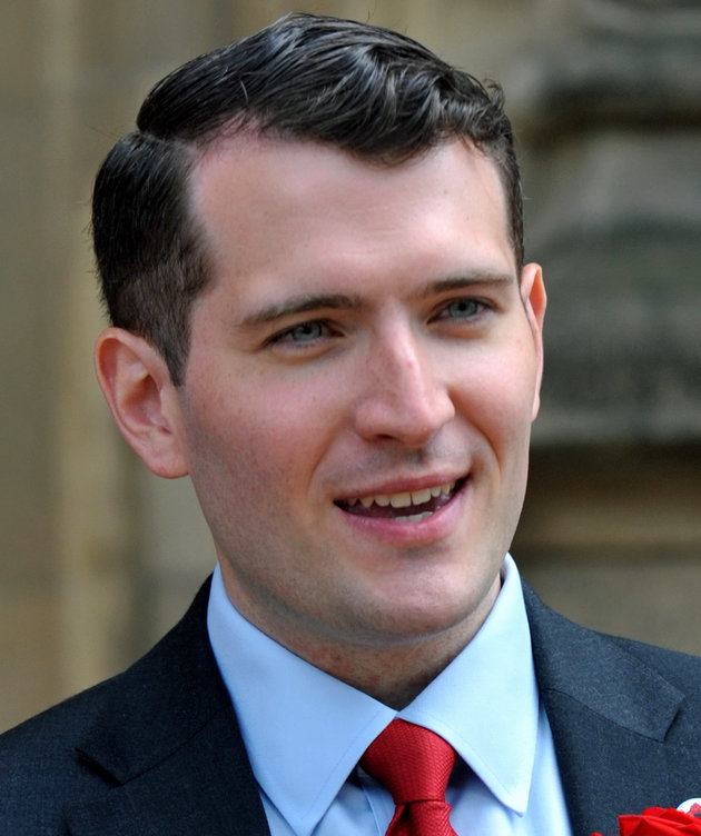 Scottish Labour MP Paul Sweeney outside St Stephen's Entrance to the Houses of Parliament, London.