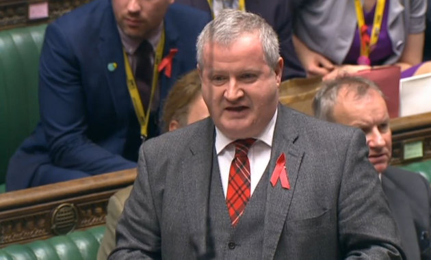 SNP Westminster leader Ian Blackford speaks during Prime Minister's Questions in the House of Commons, London.