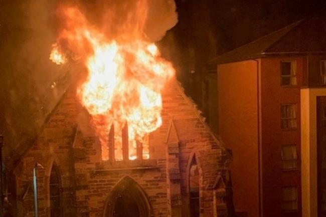 St Simon's fire