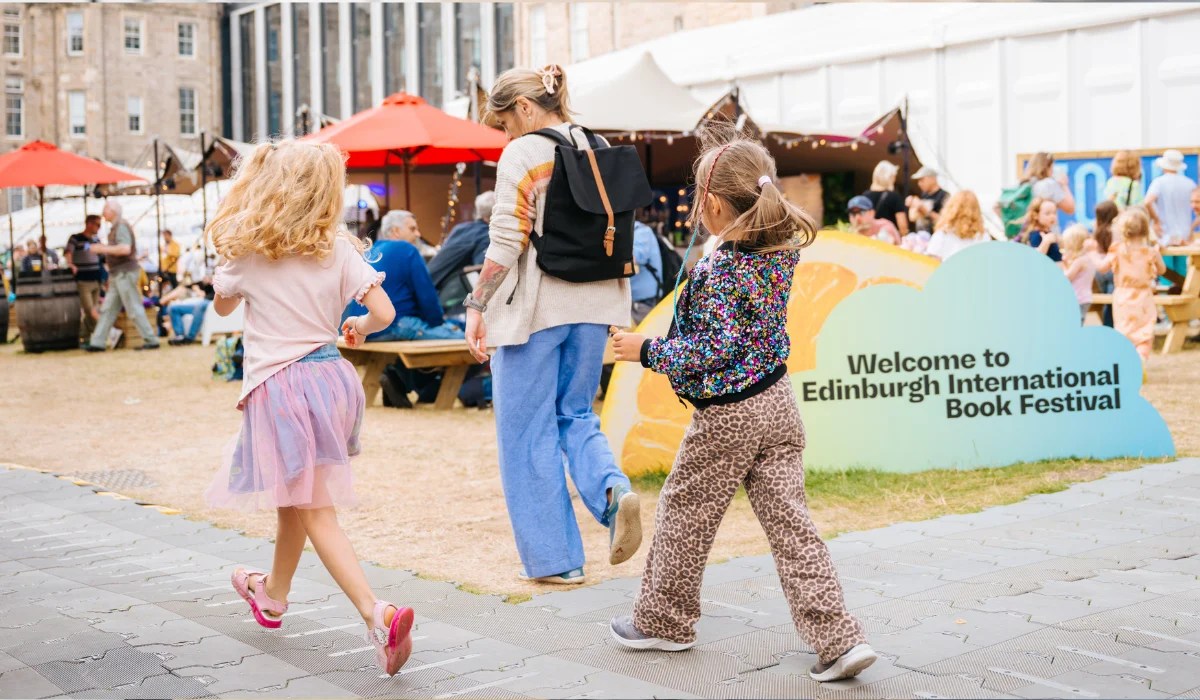 EDINBURGH BOOK FESTIVAL STARTS THIS SATURDAY