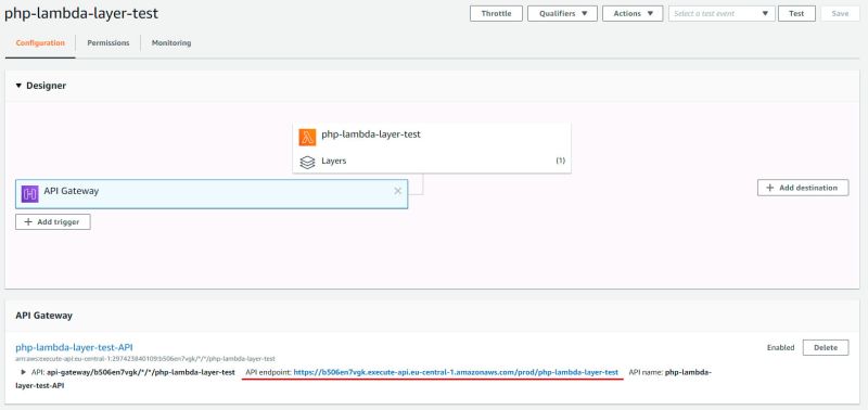 Aws Lambda For Php Compiling Runtime Uploading Php Layers Creating Test Function - Download High Quality Gradient Picture | Retina