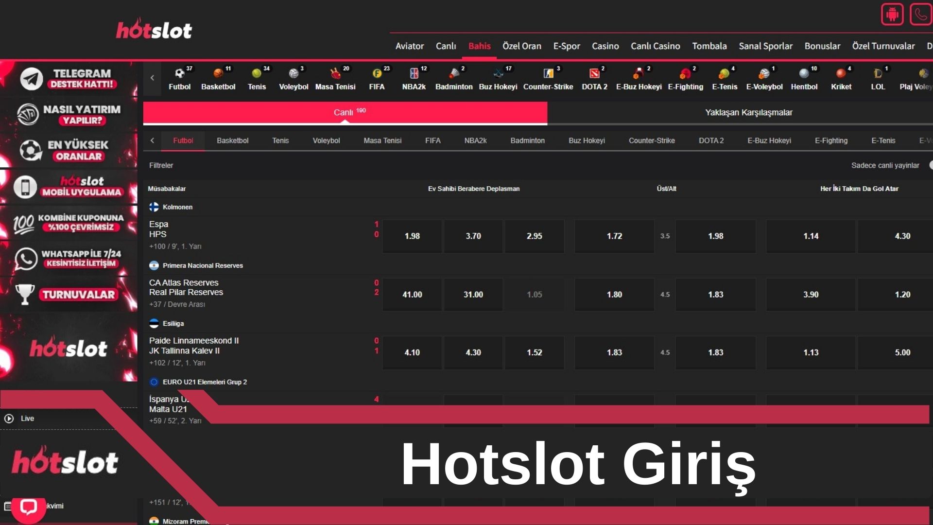 Hotslot Giriş