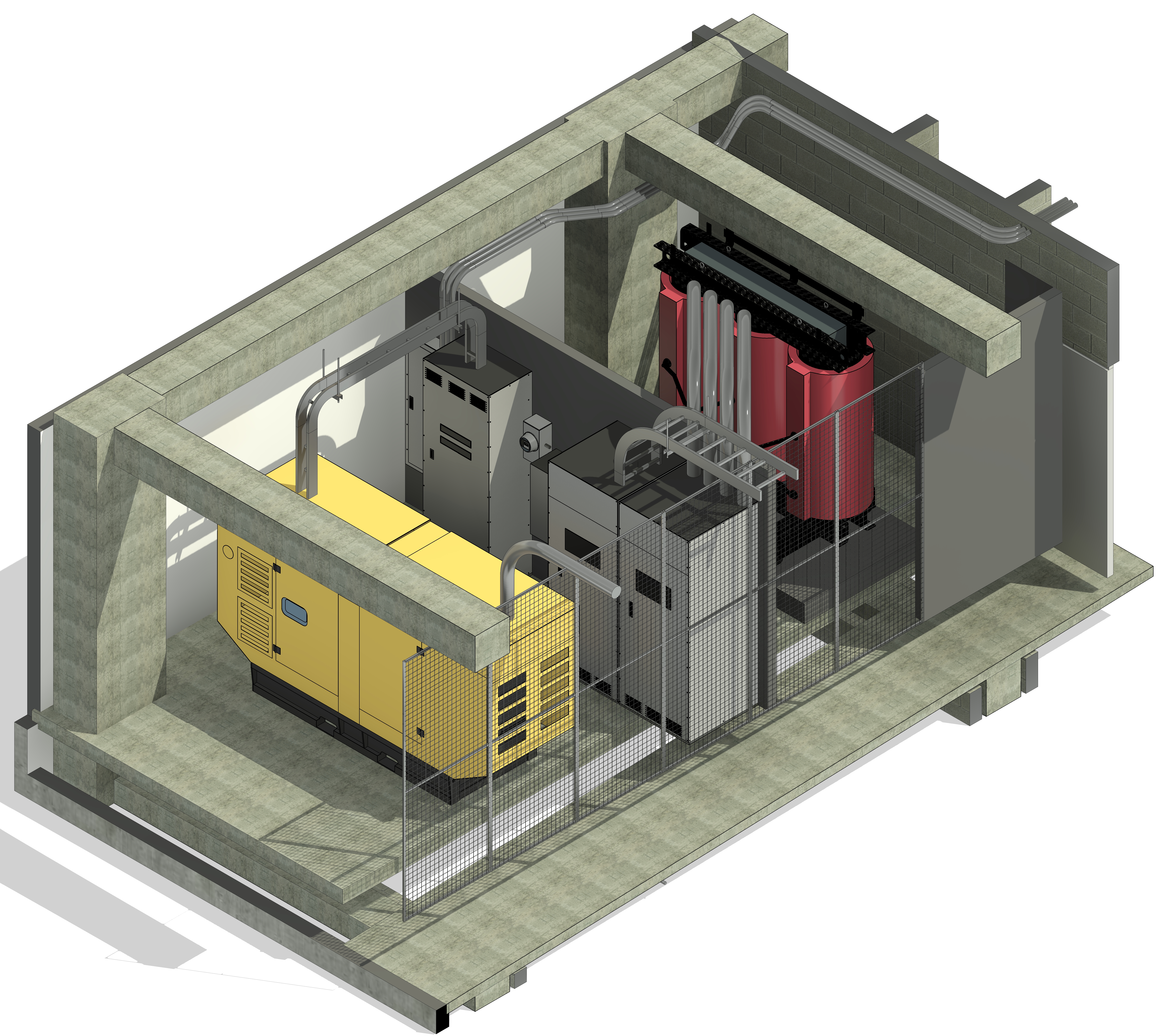3D SUBESTACIÓN HESSEN