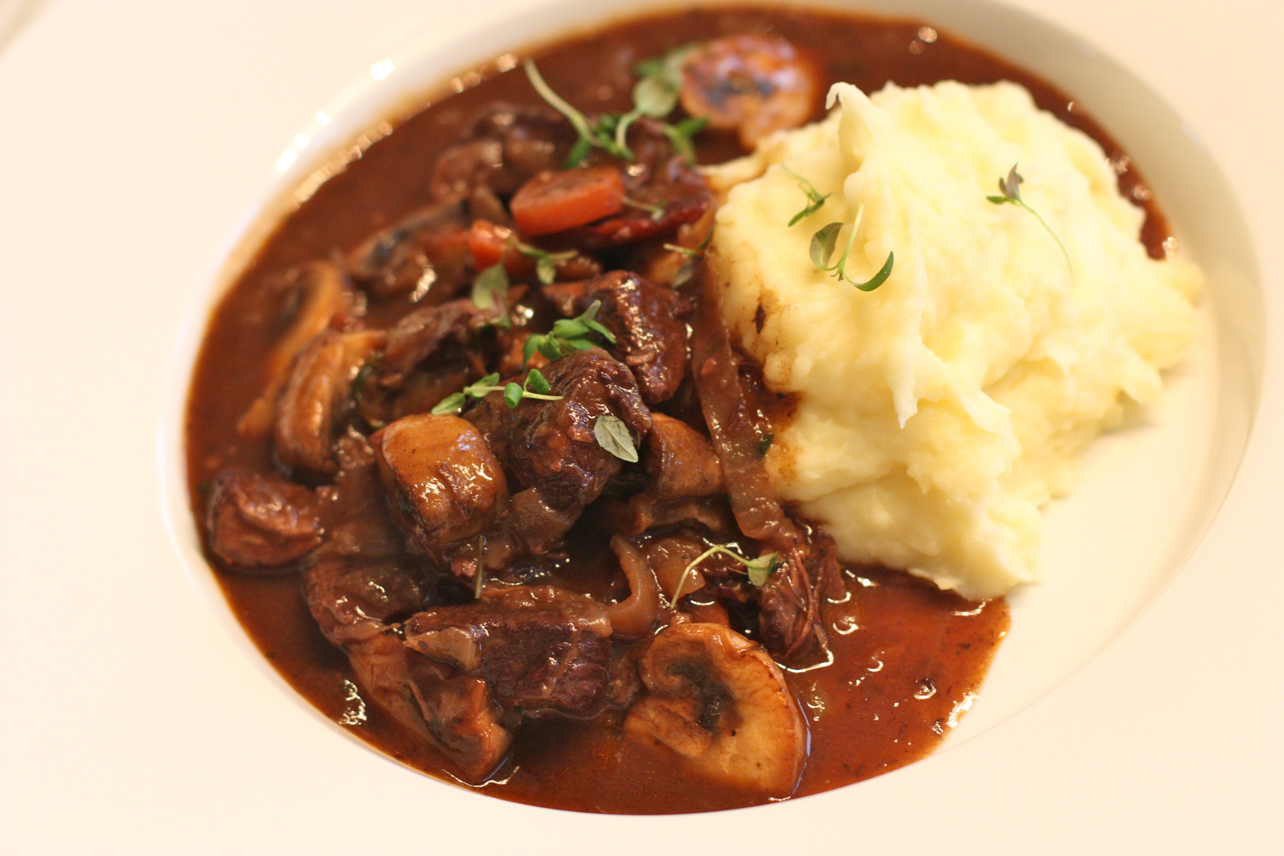 Boeuf Bourguignon (glutenfri, melkefri)