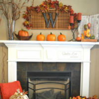 Fall Mantel