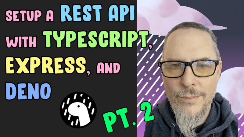 Build A Rest Api With Express Typescript And Deno Pt 2 Deno - Premium Gradient Pattern Gallery - Ultra HD