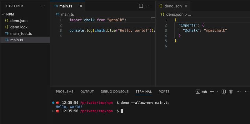 Deno Installs Npm Packages Not Required For The Current Architecture - Perfect Dark Design - Mobile