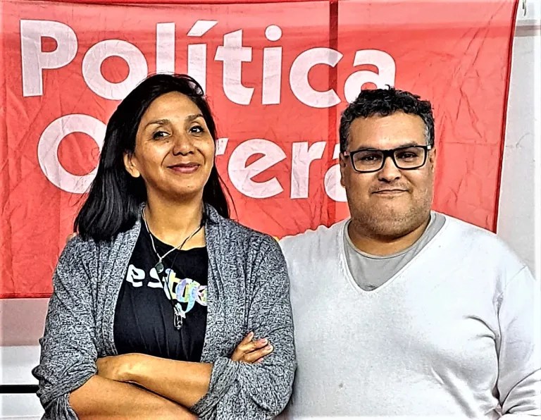Los docentes Cuellar y Sánchez van por la izquierda en San Isidro