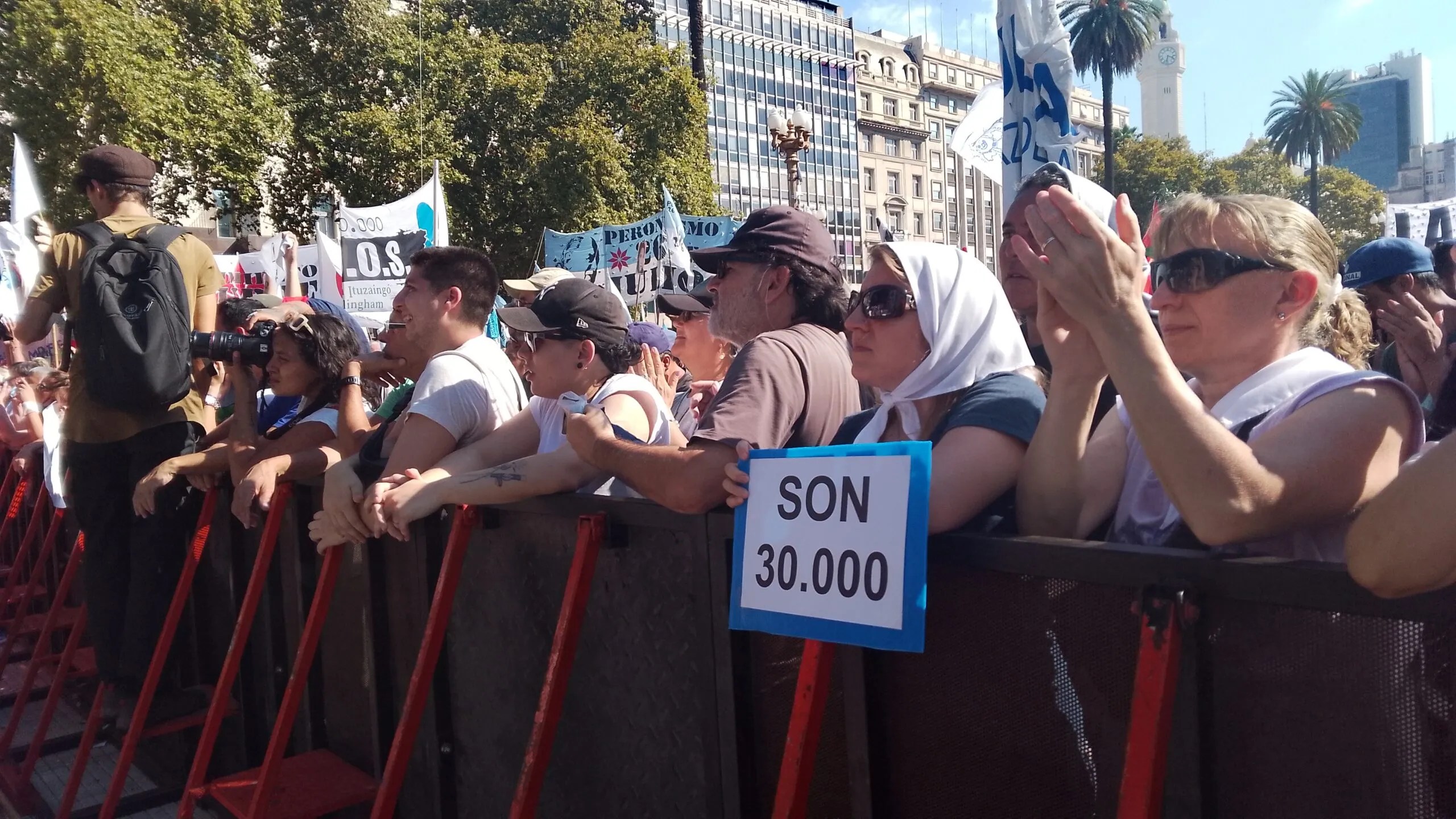 Acto en 2024 por el Día de la Memoria por la Verdad y la Justicia (Foto ilustrativa)