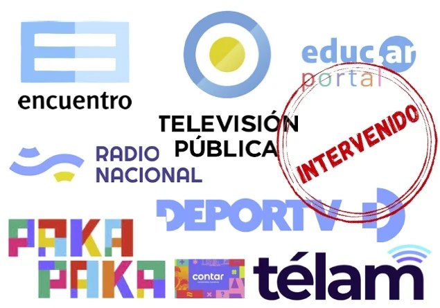 INTERVENCIÓN DEL GOBIERNO NACIONAL EN LOS MEDIOS PÚBLICOS