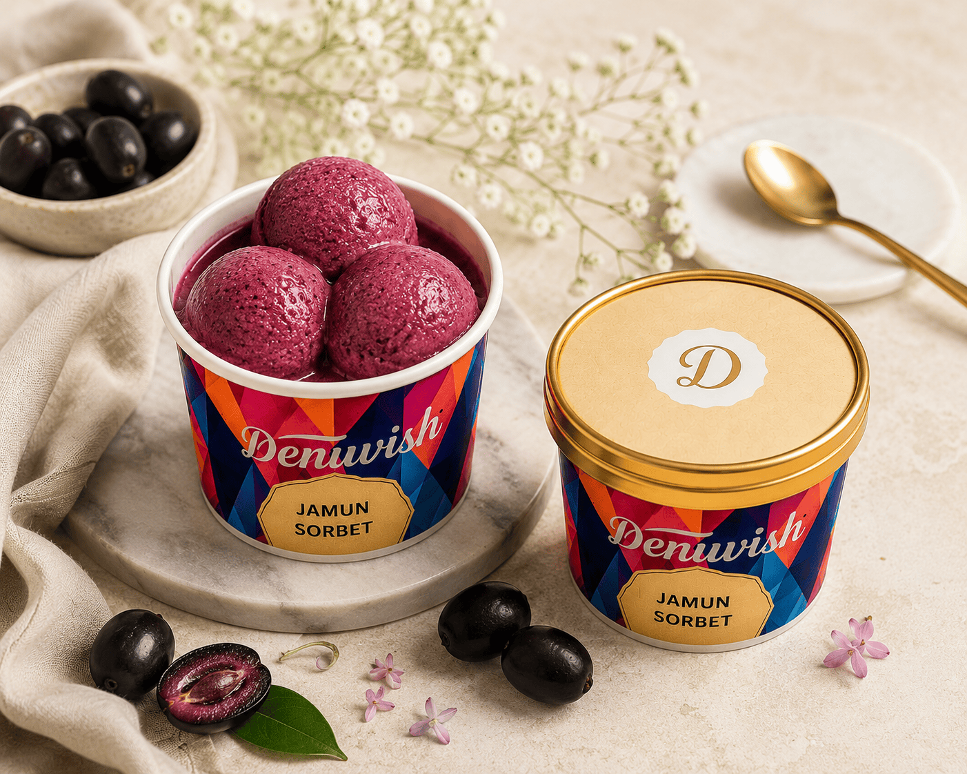 Jamun Sorbet