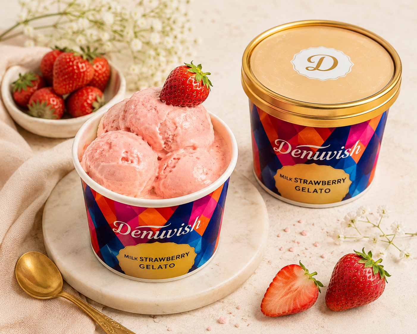 Milk Strawberry