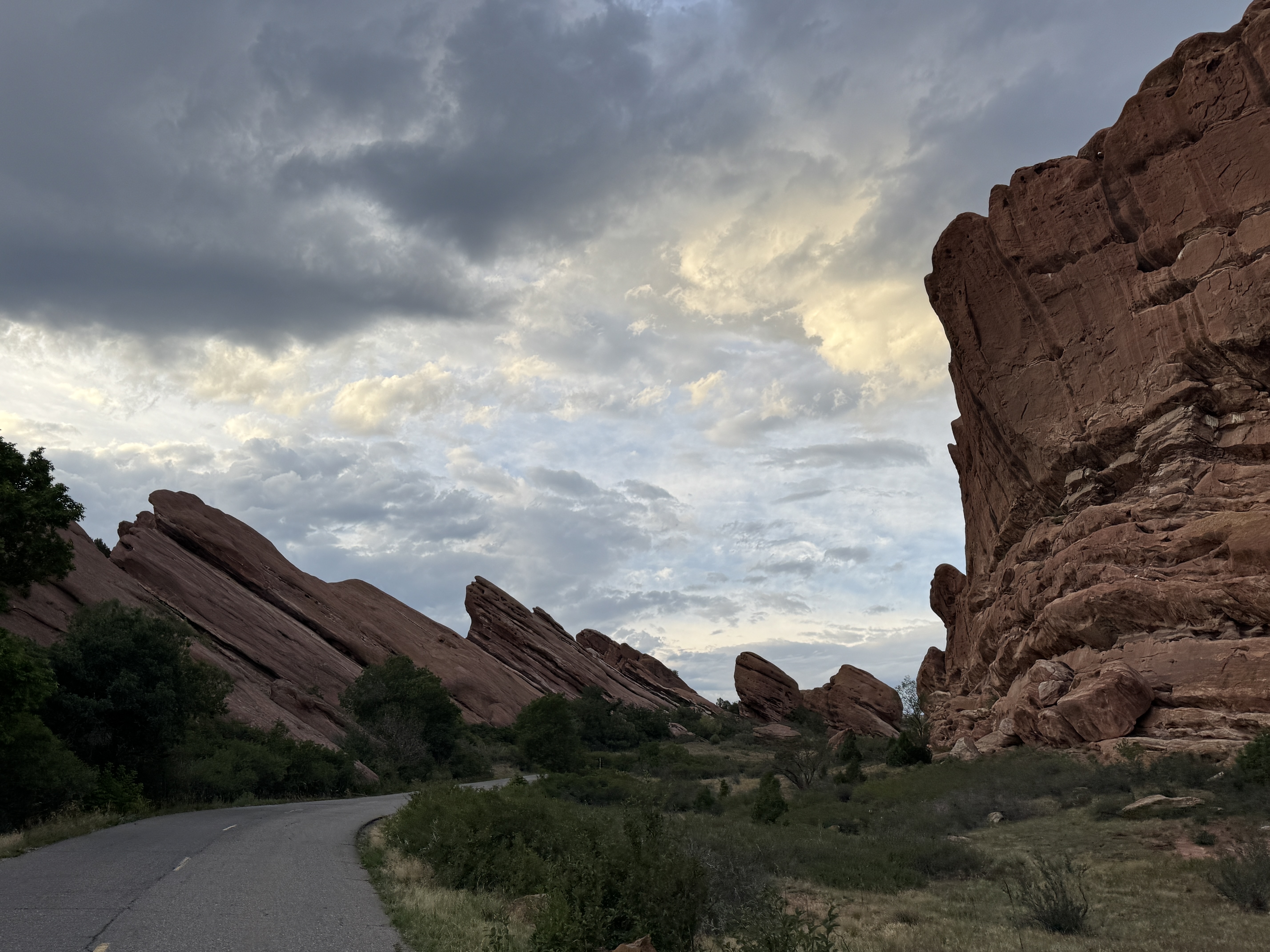 Red Rocks Park entrance near Morrison, Colorado