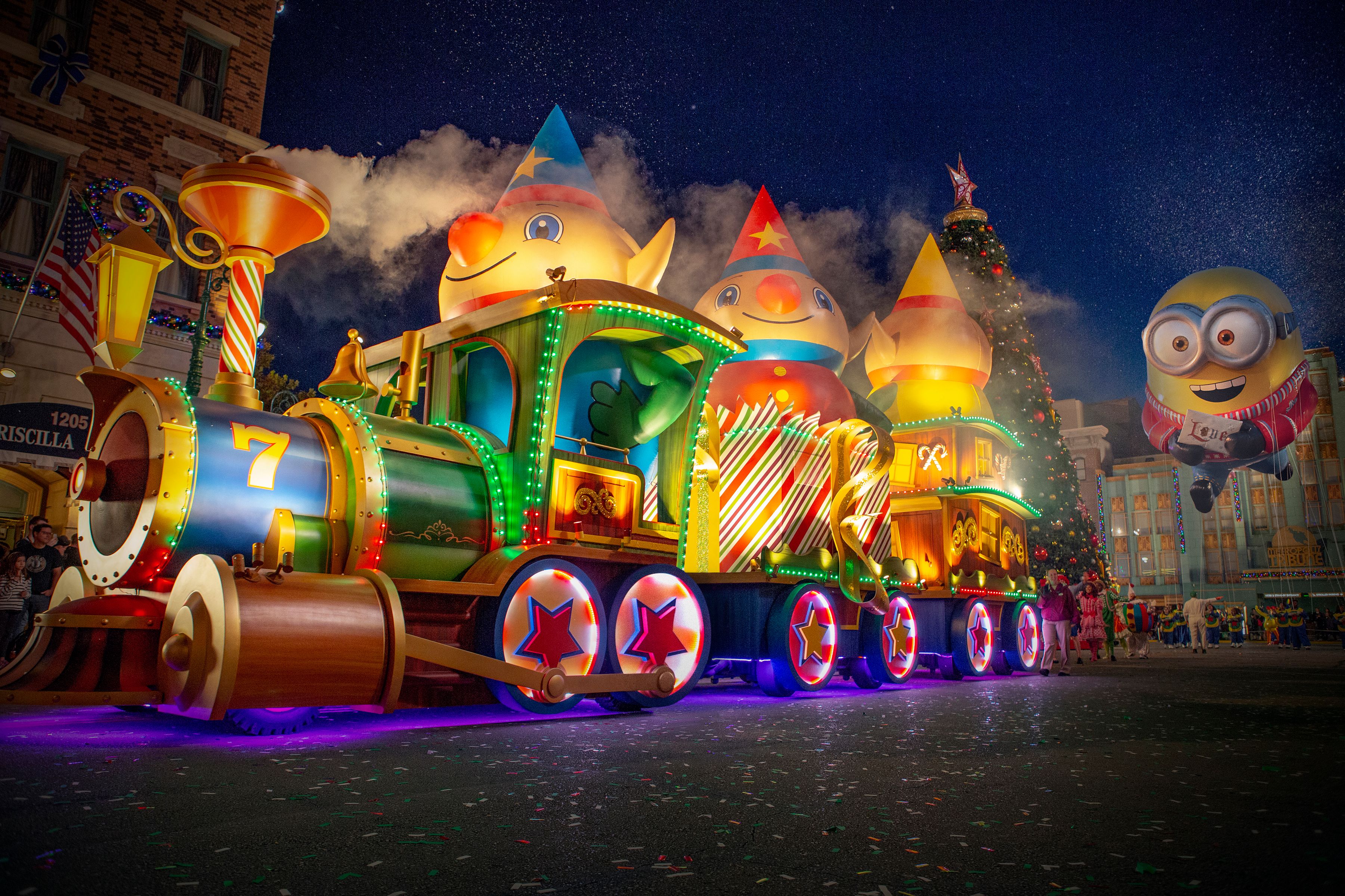 temporada navideña en Universal Orlando