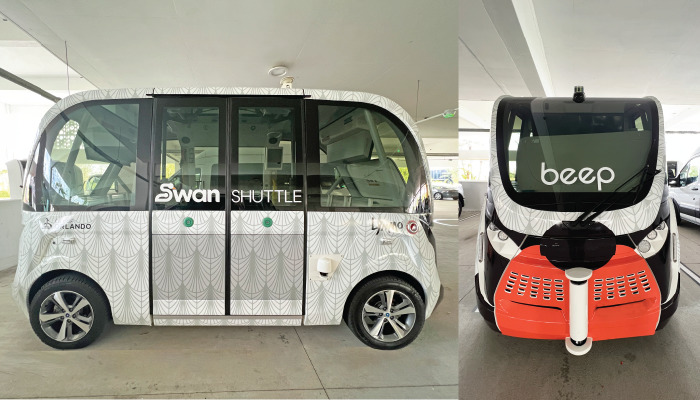 SWAN Shuttle: transportación autónoma y gratis en orlando