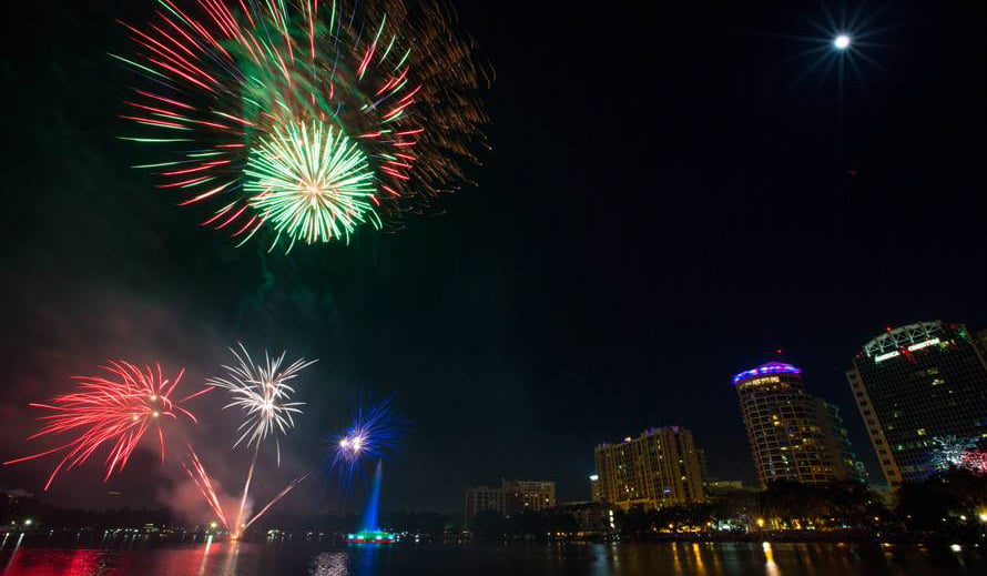fuegos artificiales 4 de julio