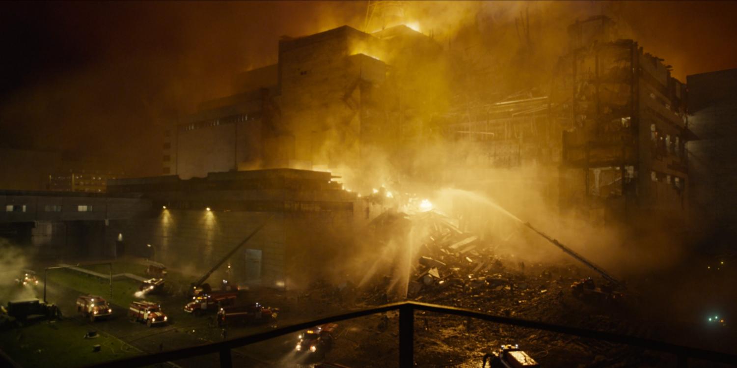 The aftermath of the explosion in Chernobyl, which eventually became the deadliest nuclear disaster in history. 