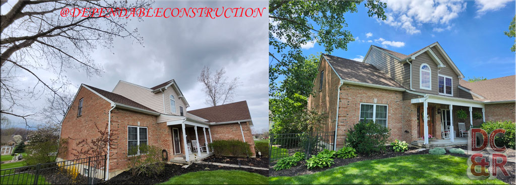 Stunning Before and After Siding Project by #FamilyBusiness