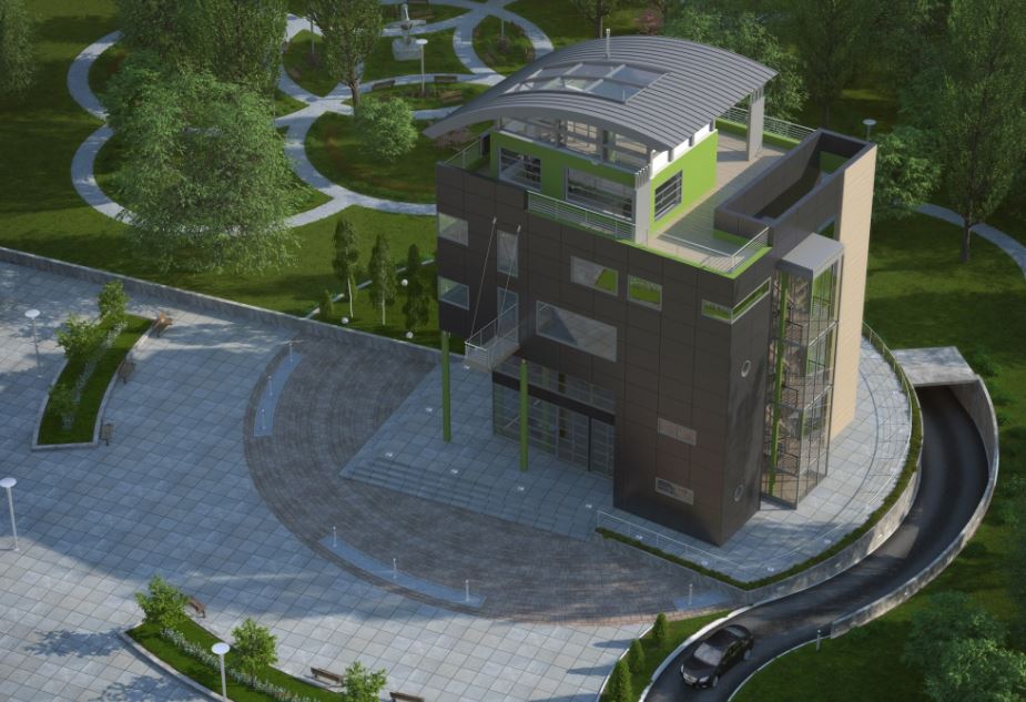 Plano De Edificio De 4 Pisos