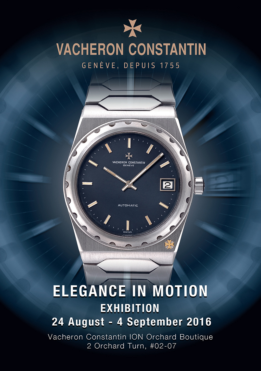 Event invite: Vacheron Constantin Travelling Exhibition: Elegance in Motion