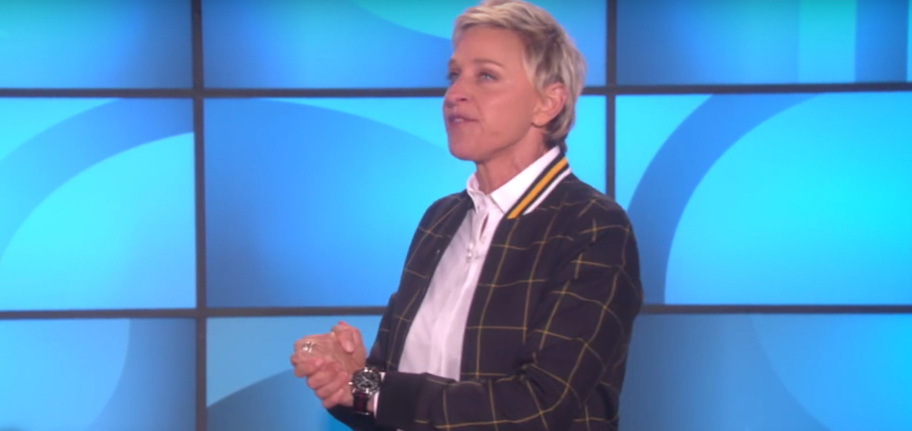 Spot the Watch: Ellen DeGeneres with a classic Omega Speedmaster