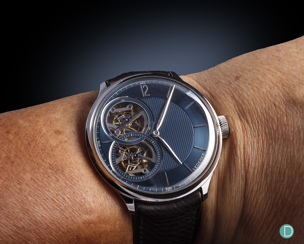 Live pictures of the new Lederer Central Impulse Chronometer