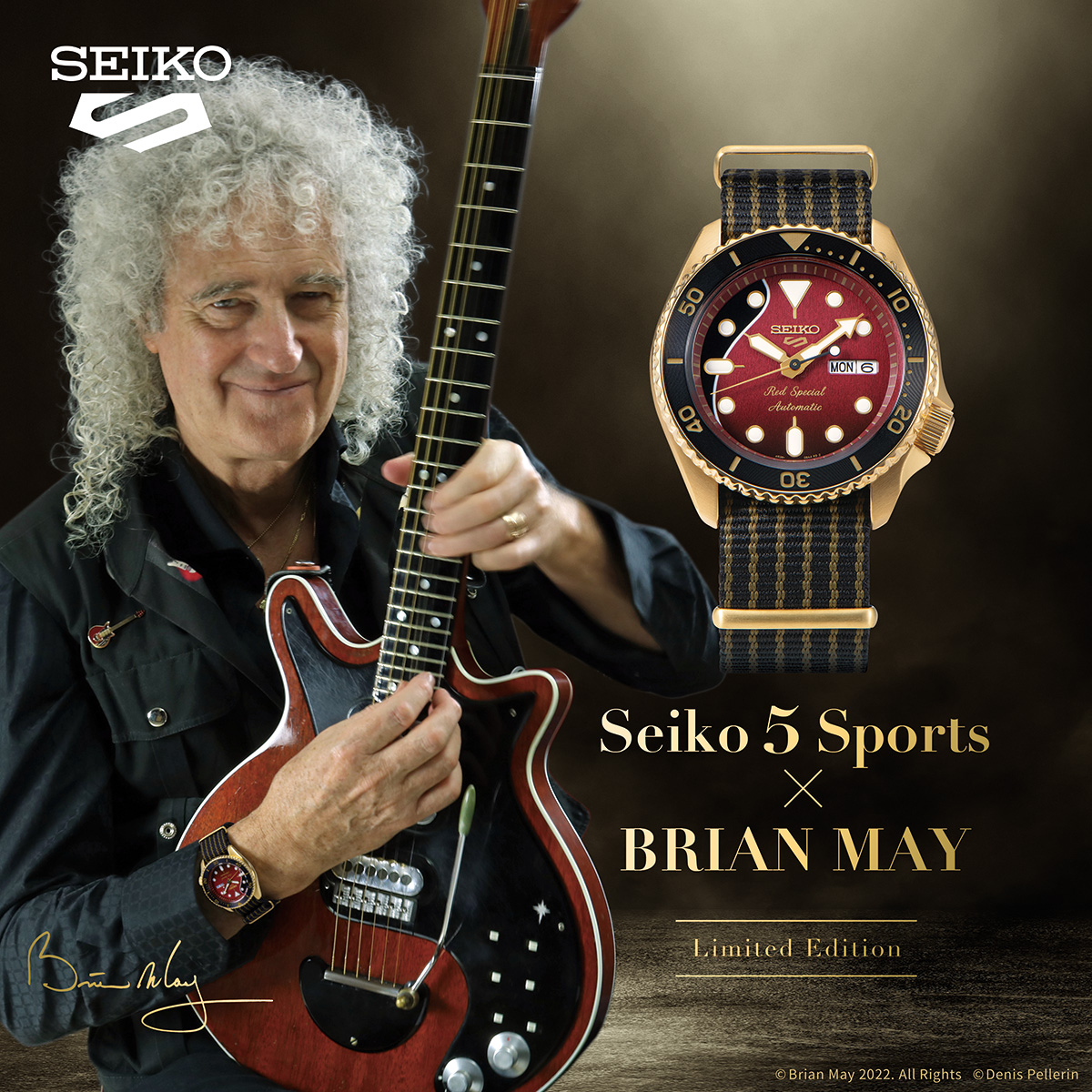 New: Seiko 5 x Brian May – Series 2