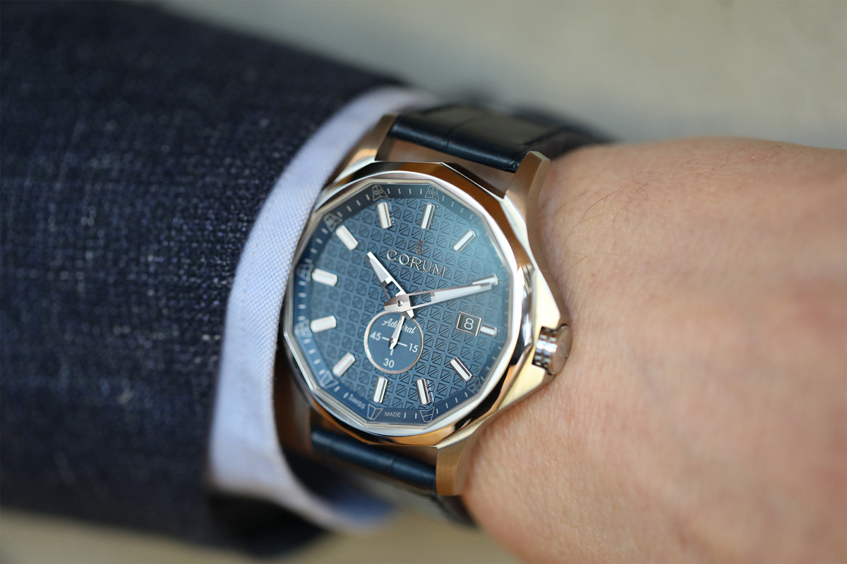 New: Corum Admiral 42 Automatic “Grenadier Fendu” :