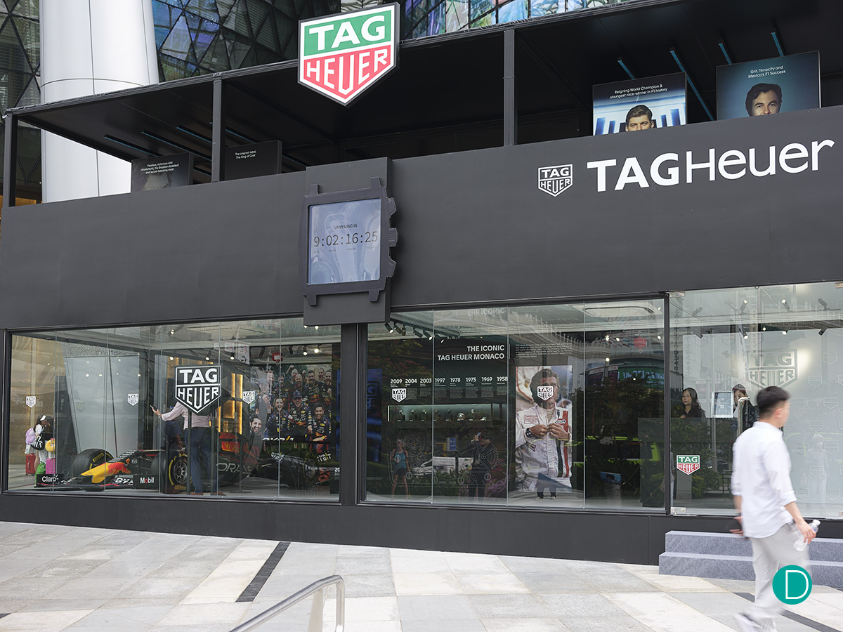 Invitation: TAG Heuer popup to showcase its DNA and motorsports