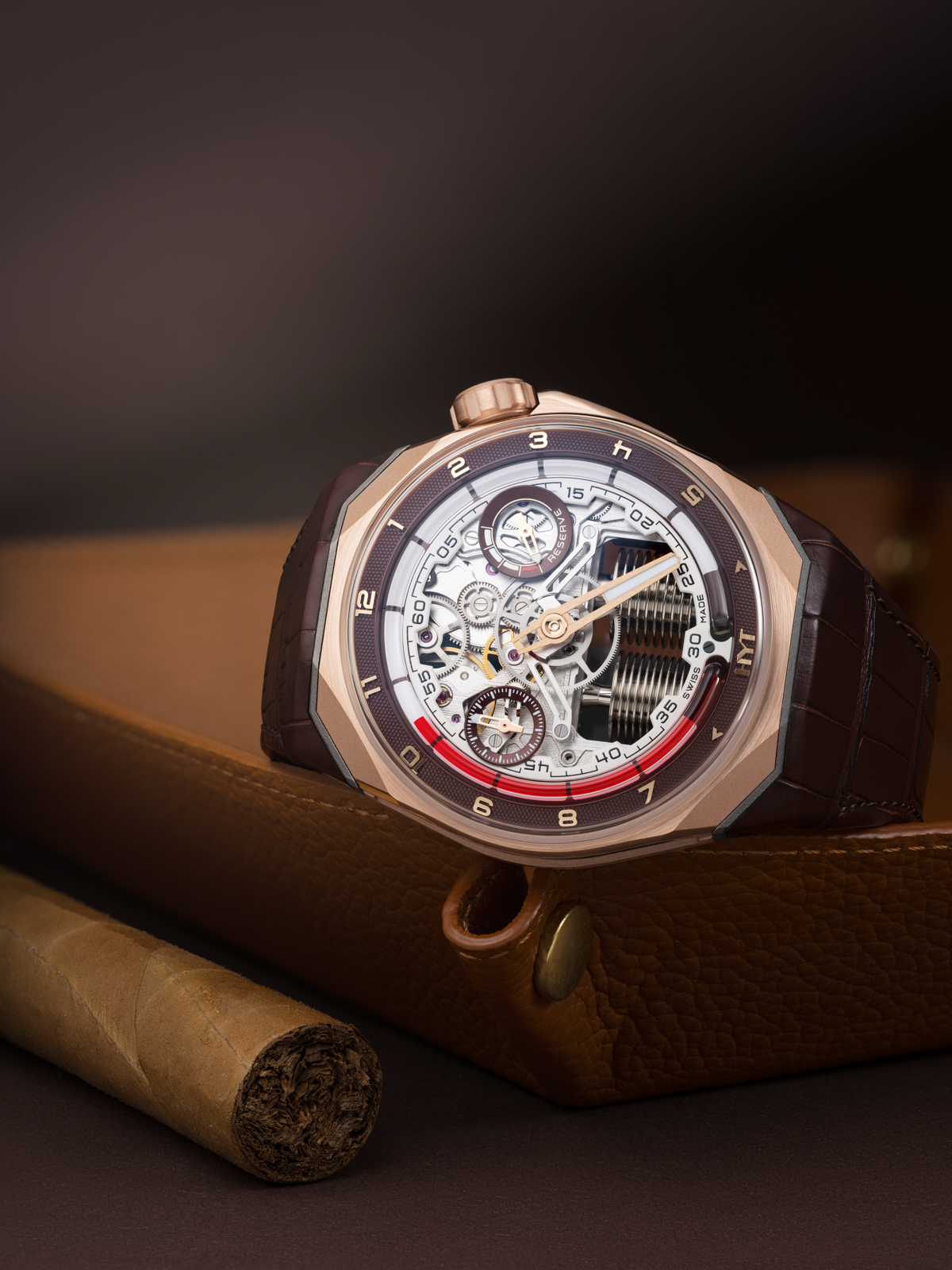 HYT S1 5N Gold Titanium Cigare