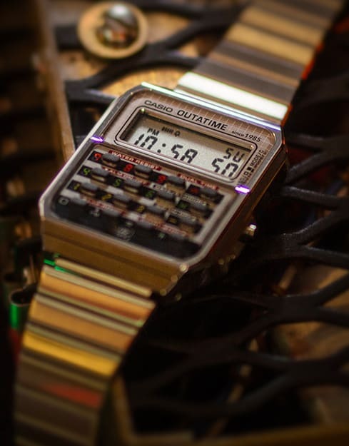 New: CASIO X Back To The Future