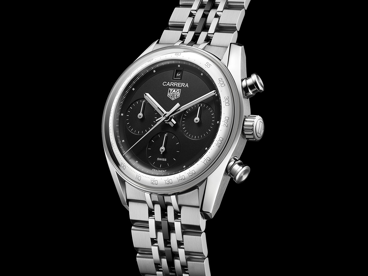 New: TAG Heuer Carrera Chronograph x fragment :