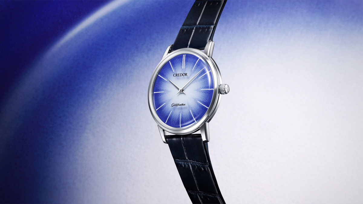 New: Credor Goldfeather Imari Nabeshima Porcelain Dial Limited :