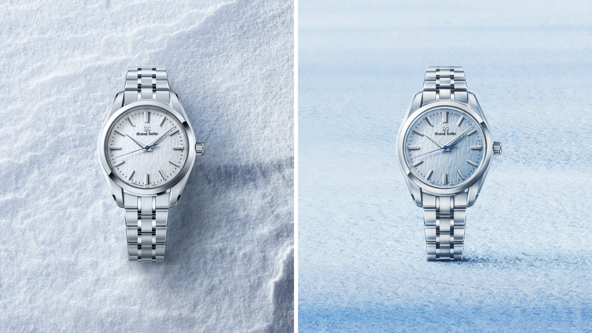 Two new Grand Seiko  33mm references with 9F movement