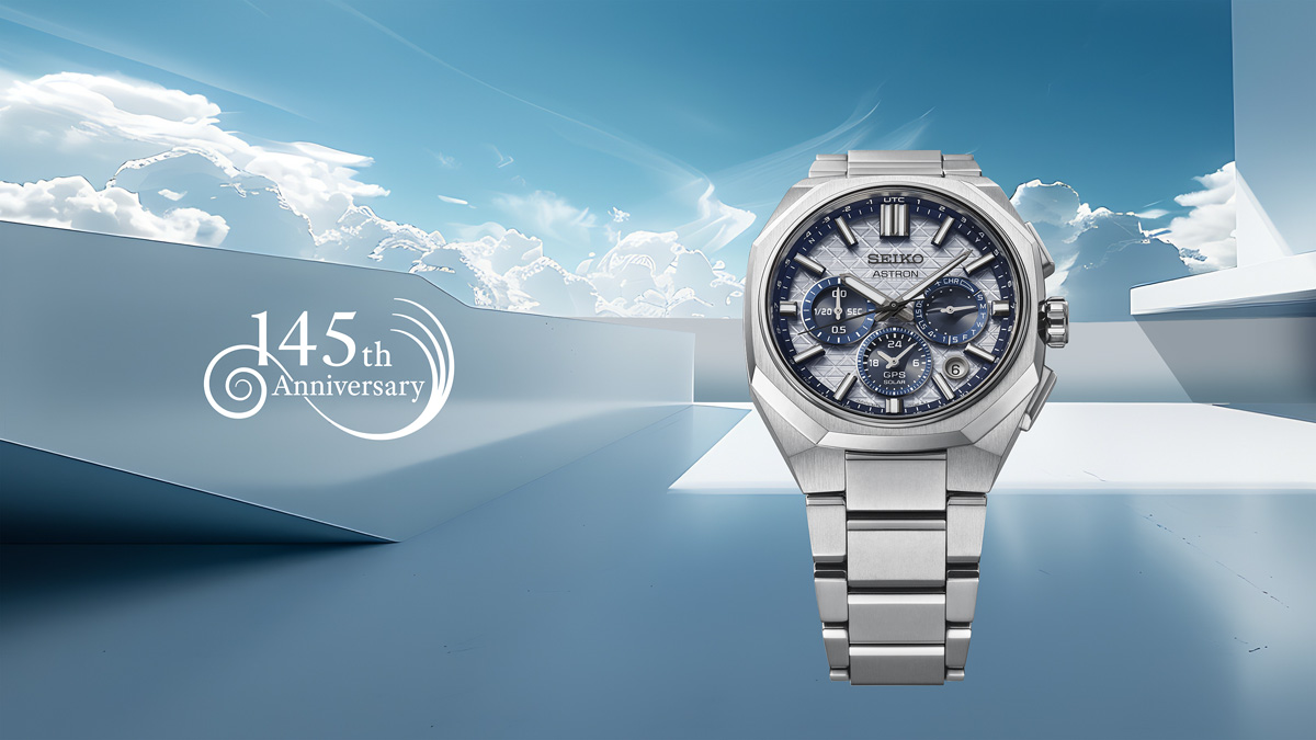 New: Seiko Astron GPS Solar Dual-Time Chronograph