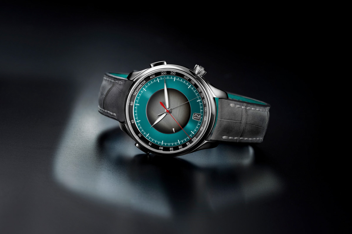 New: Moser Endeavour Flyback Chronograph Dual Time Date :