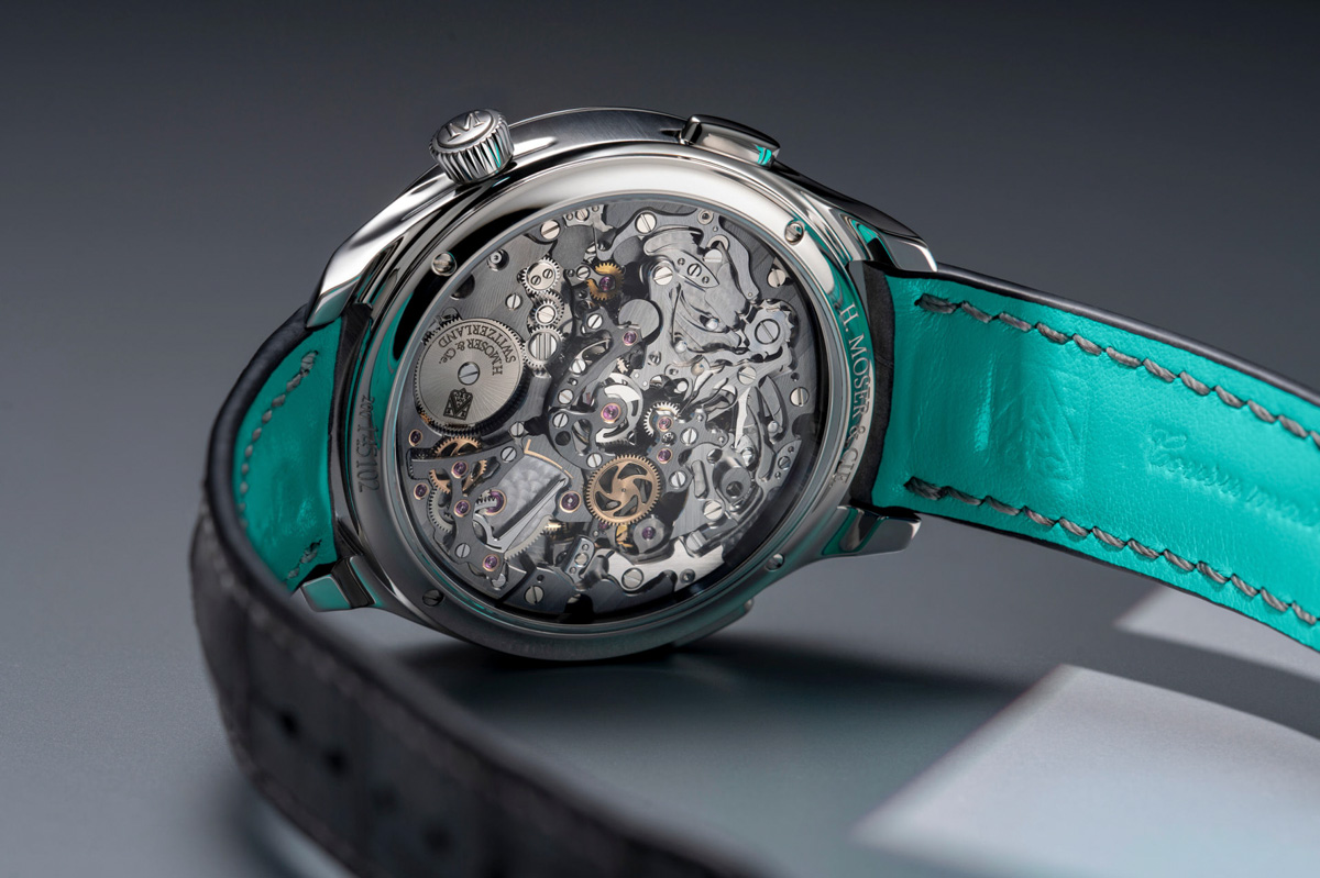 New: Moser Endeavour Flyback Chronograph Dual Time Date :