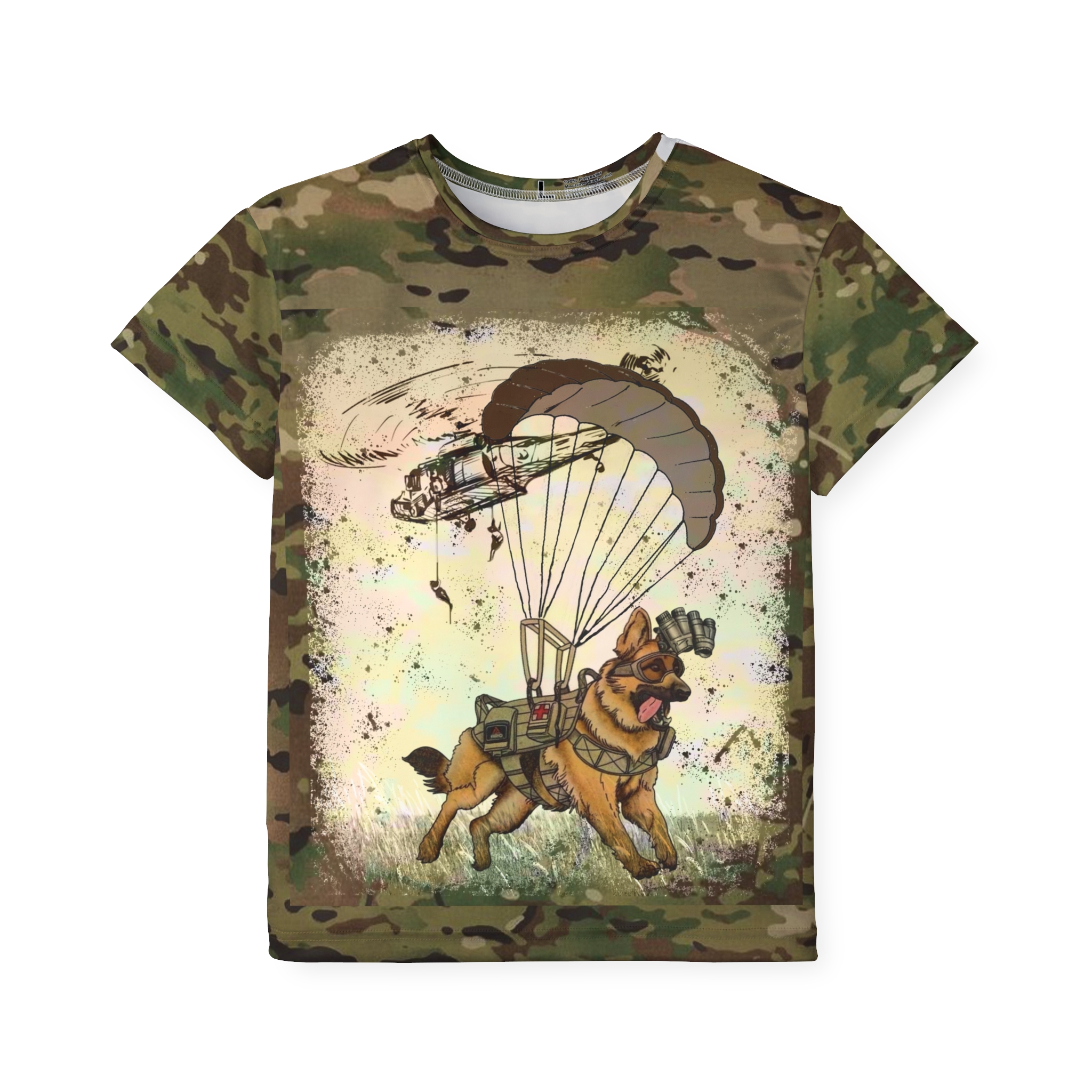 Heroic Rescue Dog Sports Jersey – Love & Loyalty