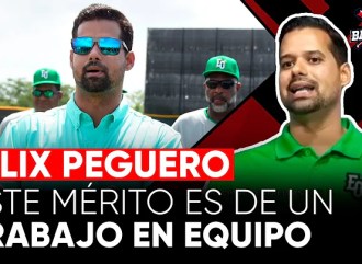 Baseball 360 -Félex Peguero:"Este mérito es de un trabajo en equipo"